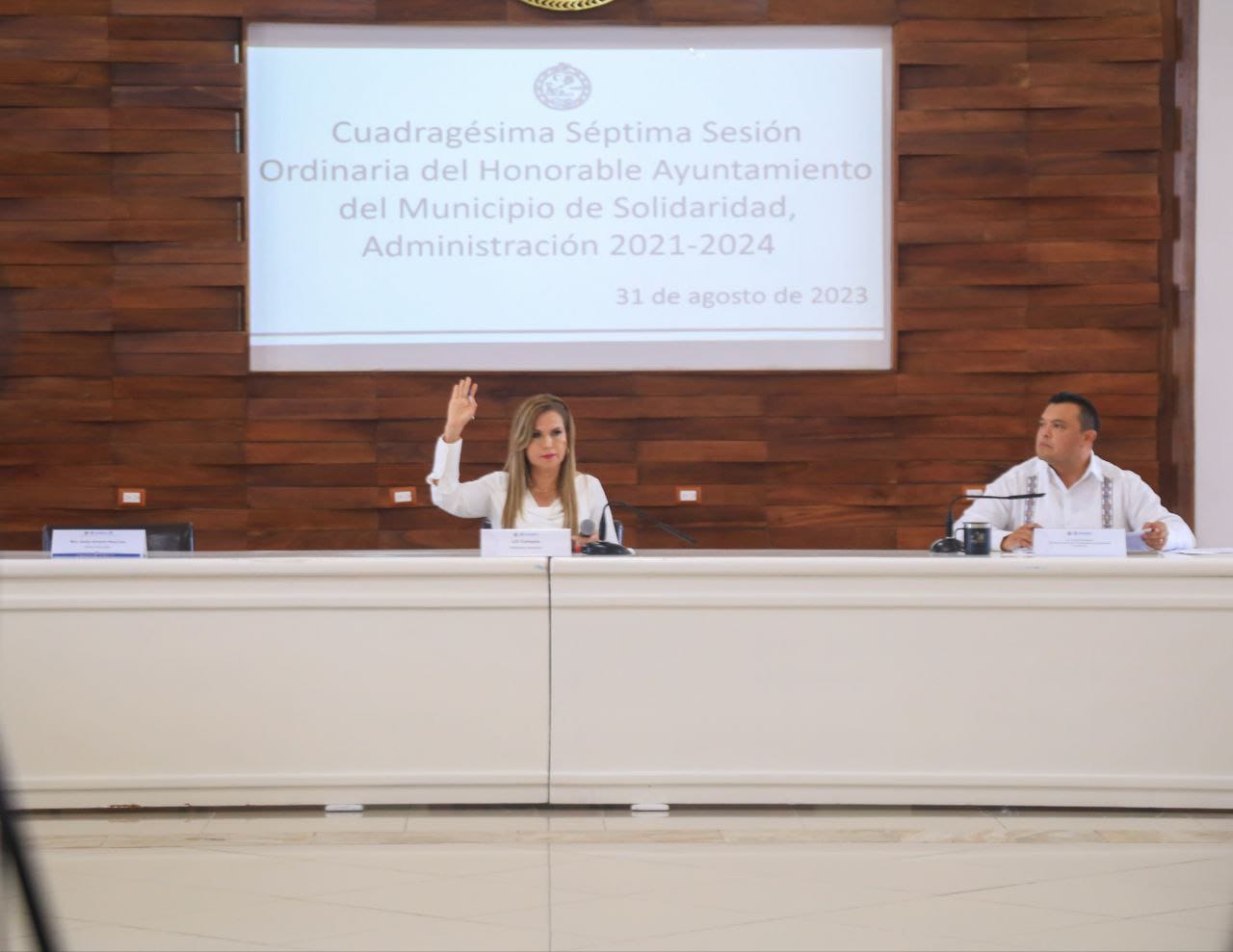 Teatro de la ciudad será recinto temporal para el Segundo informe de gobierno – H. Ayuntamiento de Solidaridad